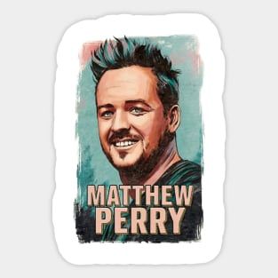 Matthew Perry Vintage Sticker